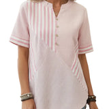 AMÉLIA™ - BLUSA COM PADRÃO