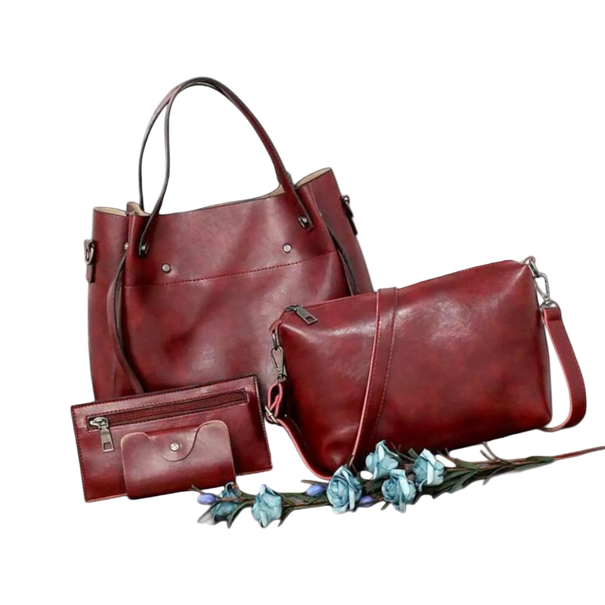 SOFIA™ - CONJUNTO DE MALAS E CARTEIRA ELEGANTE 3 EM 1