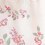 Sleeveless High Waist Floral Print Swing Maxi Dress