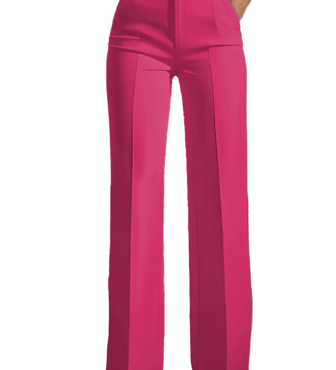 Oferta por tiempo limitado - 50% de descuento🔥👖Pantalón de cintura alta para mujer con cinturilla elástica--ES