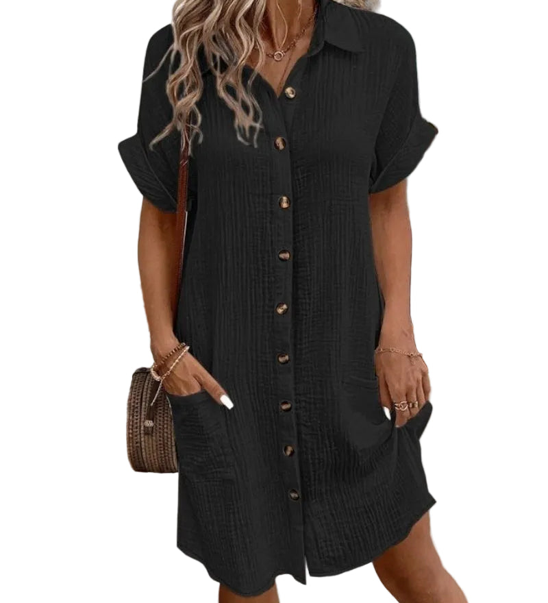 Ειρήνη · Φόρεμα Πουκαμίσα