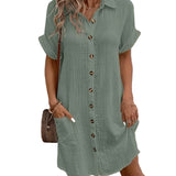 Ειρήνη · Φόρεμα Πουκαμίσα