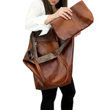 CLARA™ - MALA TOTE ELEGANTE COM BOLSA INTERIOR