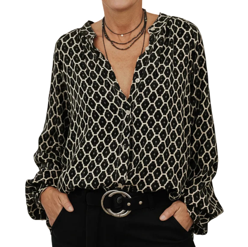 DIANA™ - BLUSA ESTAMPADA