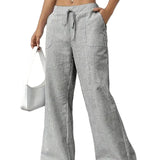 SOFIA™ - CALÇA LARGA ÀS RISCAS