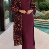 Sleeveless Draped Back Maxi Party Dress