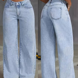 PHILIPPA™ - Trendy High-Waisted Denim