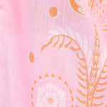 Short Sleeves Button Up Bow Waist Floral Print Romper