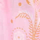 Short Sleeves Button Up Bow Waist Floral Print Romper