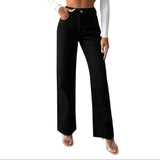 ALEXANDRA™ - CALCA GANGA PRETA