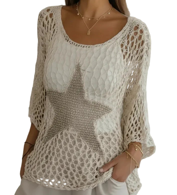 LARA™ - CAMISOLA COM ESTRELA