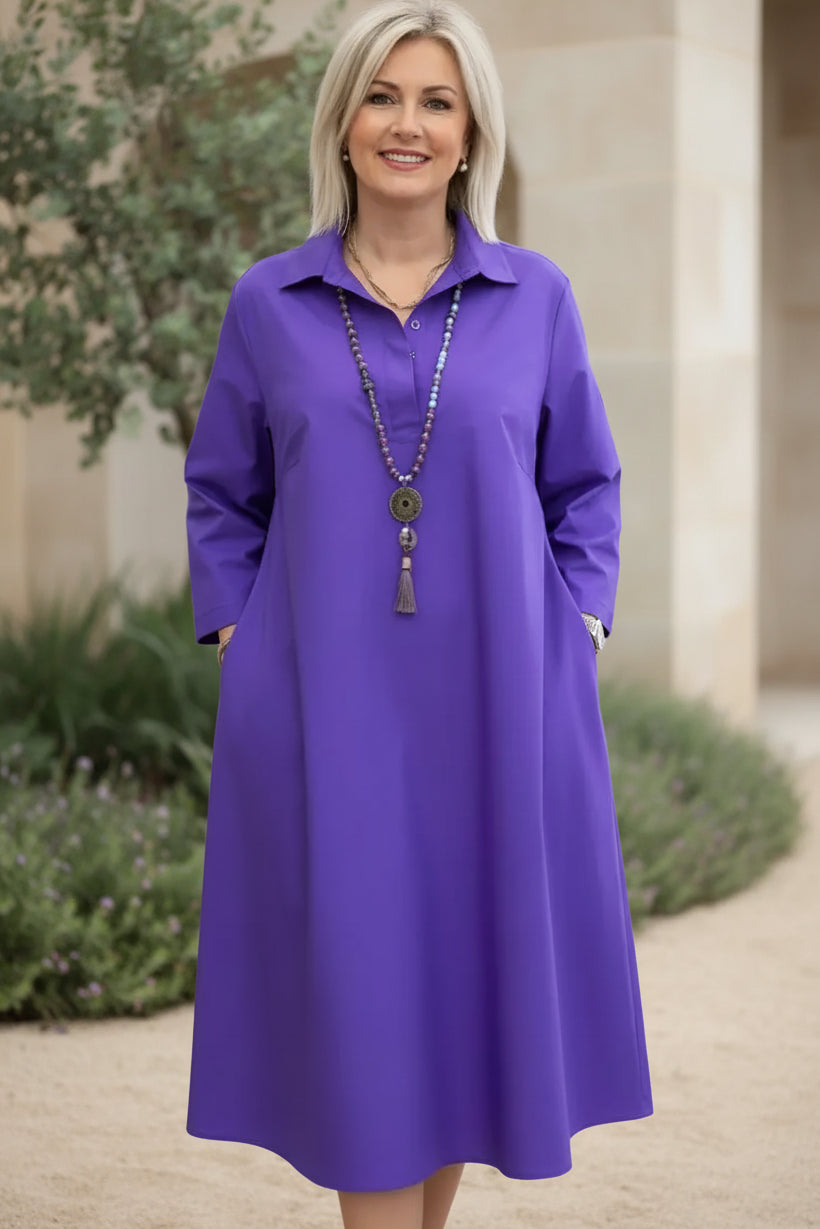 LARA - RELAXED SHIRT DRESS