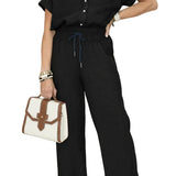 DAIANA™ - CONJUNTO ELEGANTE DE DUAS PEÇAS EM LINHO