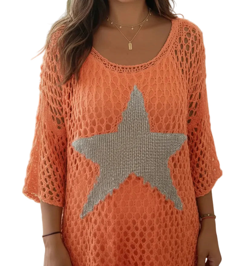LARA™ - CAMISOLA COM ESTRELA