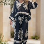 ALESSANDRA - EMBROIDERED TWO-PIECE SET