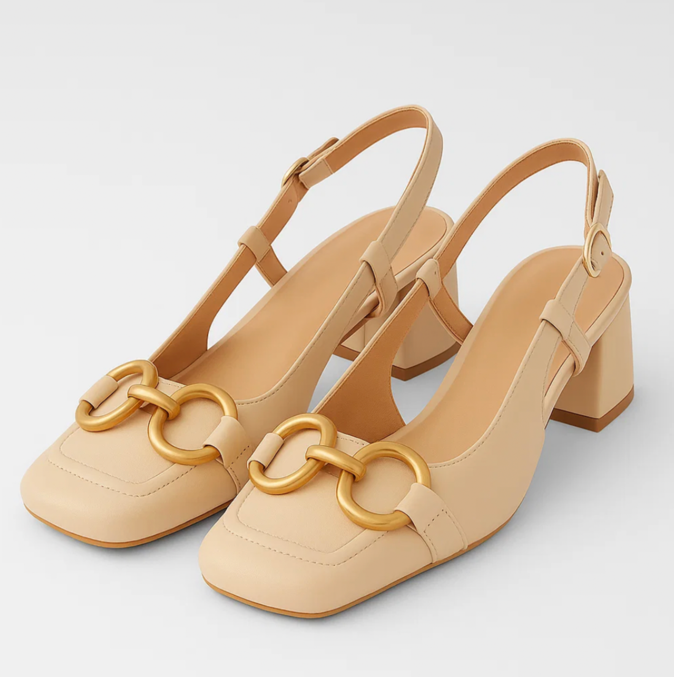 CELINA™ – SLINGBACK ABERTO COM ELEGÂNCIA CONTEMPORÂNEA