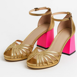 CLARA™ – SAPATOS DE SALTO COM SALTO LARGO, ELEGÂNCIA E CONFORTO