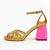 CLARA™ – SAPATOS DE SALTO COM SALTO LARGO, ELEGÂNCIA E CONFORTO