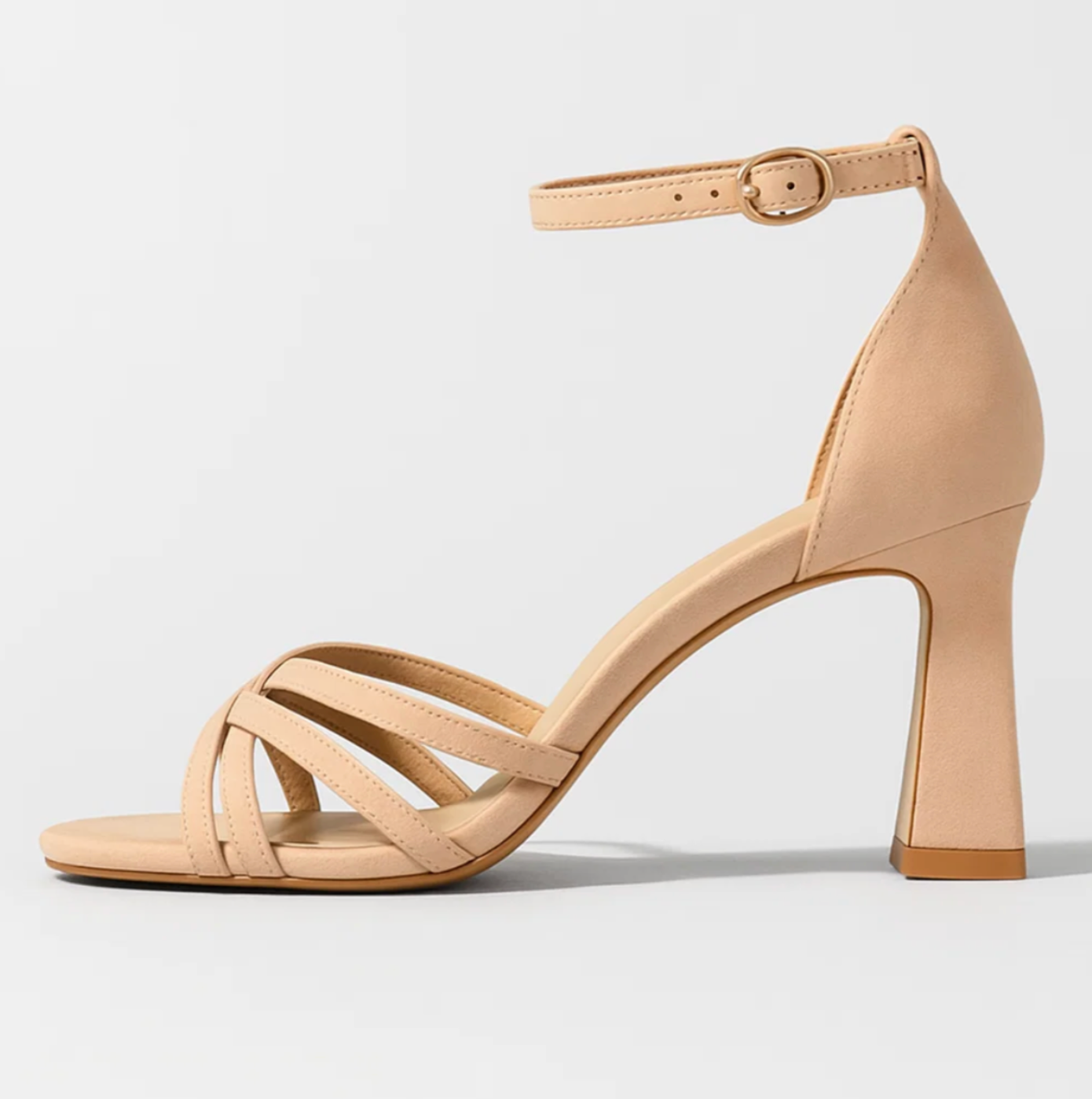 Vera Noir | Curve Sandalen hakken