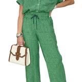 DAIANA™ - CONJUNTO ELEGANTE DE DUAS PEÇAS EM LINHO