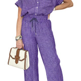 DAIANA™ - CONJUNTO ELEGANTE DE DUAS PEÇAS EM LINHO