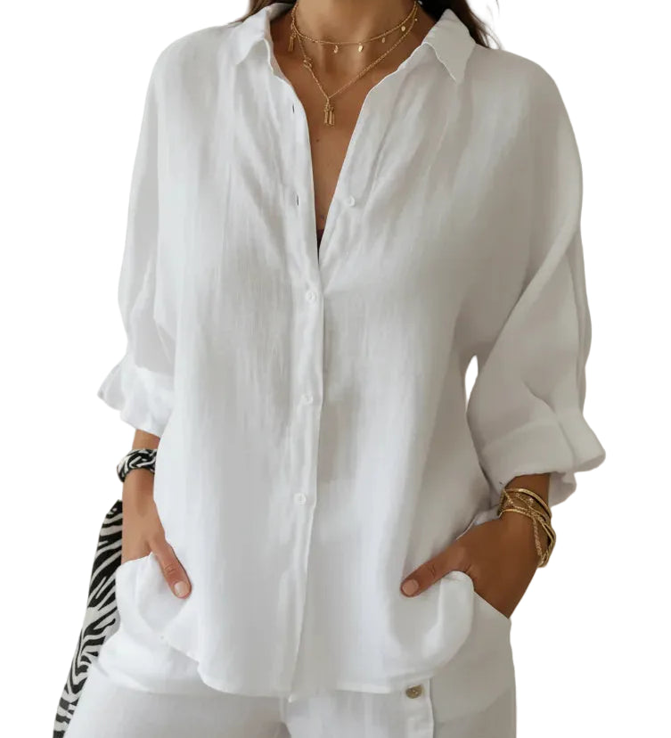 ELENA™ - BLUSA ELEGANTE E SIMPLES