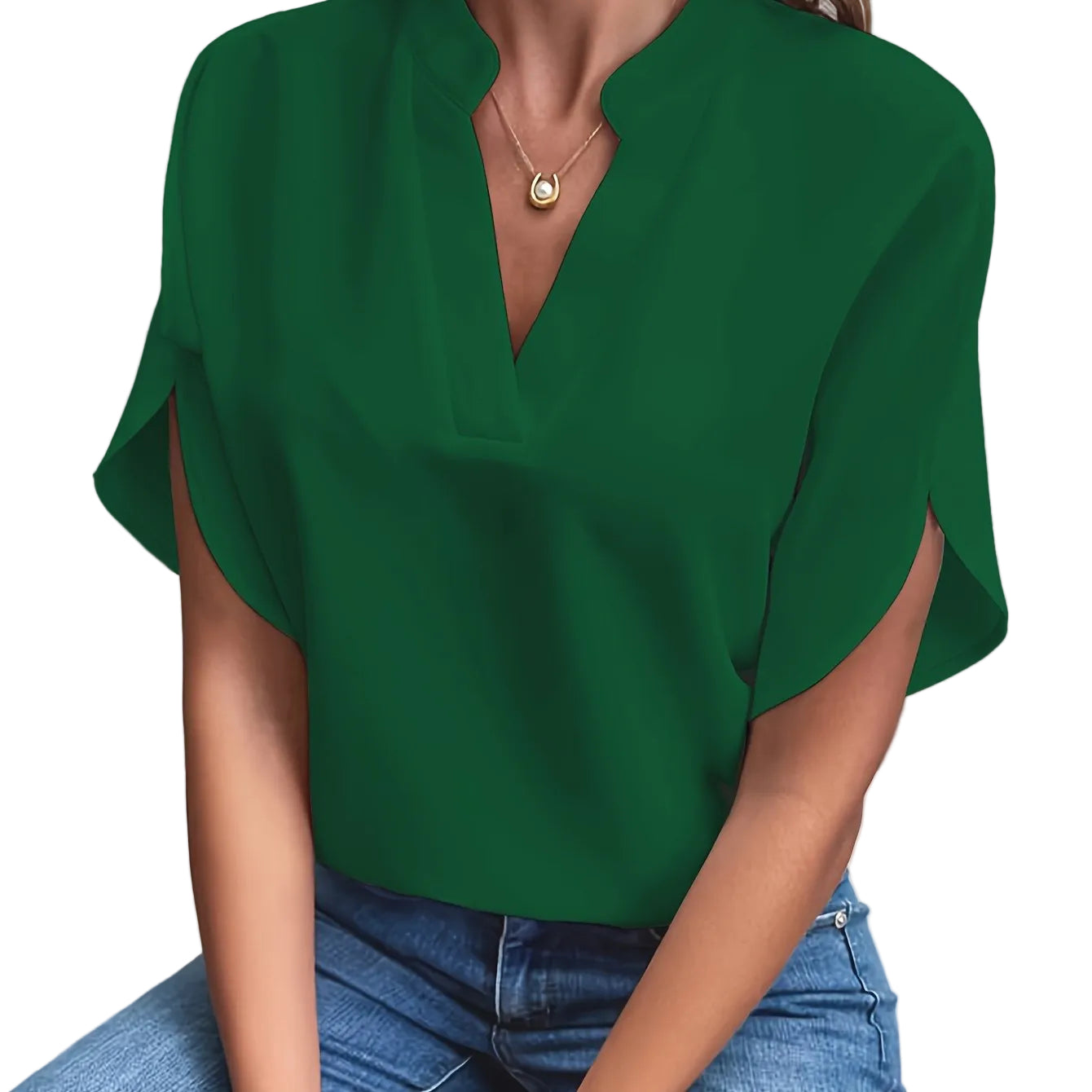 LUCIA™ - BLUSA LISA MODERNA