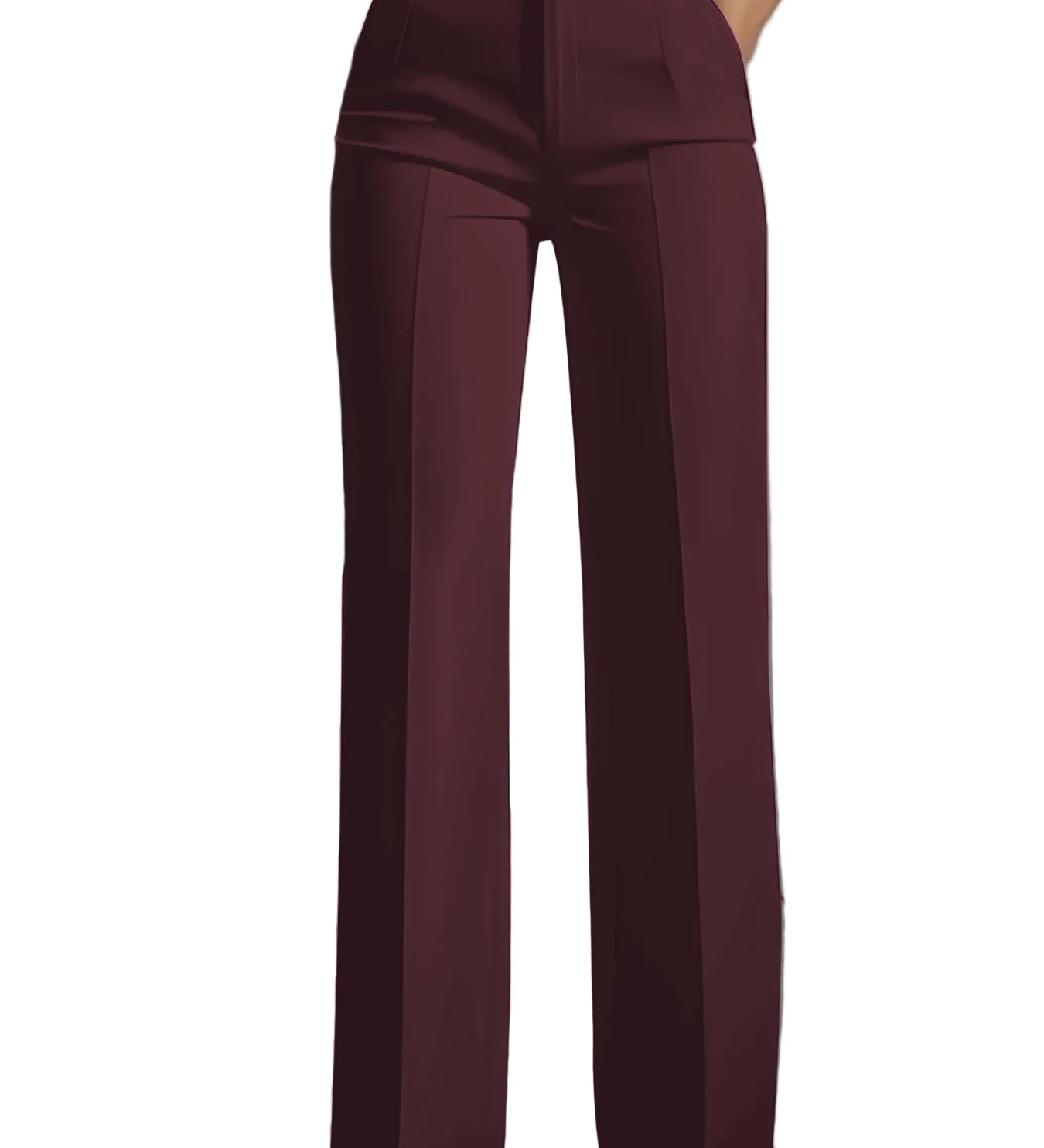 Oferta por tiempo limitado - 50% de descuento🔥👖Pantalón de cintura alta para mujer con cinturilla elástica--ES