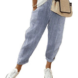 LETÍCIA™ - CALÇA CASUAL ÀS RISCAS COM CORTE MODERNO