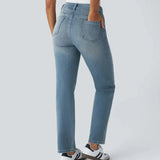 SELMA™ – CALÇAS ELÁSTICAS E CONFORTÁVEIS DE CINTURA ALTA