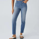 SELMA™ – CALÇAS ELÁSTICAS E CONFORTÁVEIS DE CINTURA ALTA