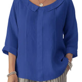 ANASTÁCIA™ – BLUSA DE CORTE FLUIDO