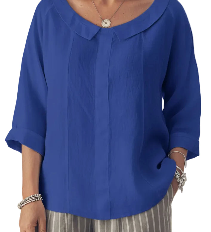 ANASTÁCIA™ – BLUSA DE CORTE FLUIDO