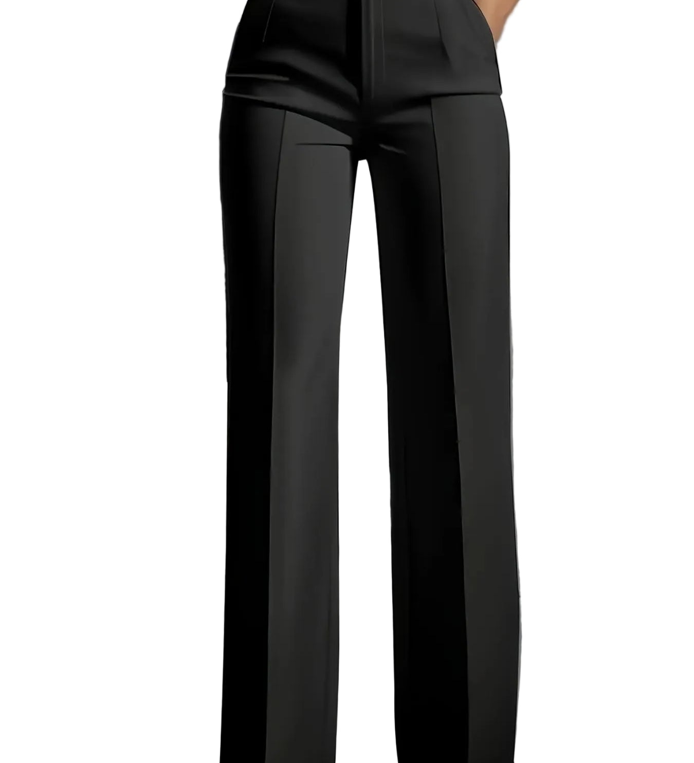 Oferta por tiempo limitado - 50% de descuento🔥👖Pantalón de cintura alta para mujer con cinturilla elástica--ES