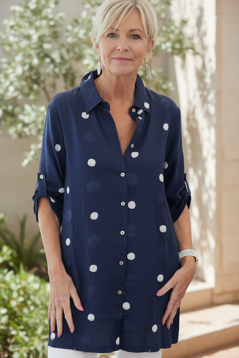 THEODORA - DOT SHIRT