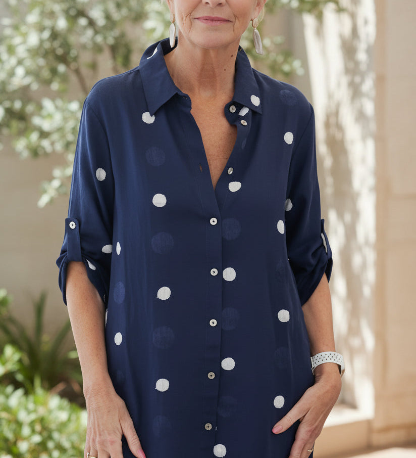 THEODORA - DOT SHIRT