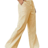 SOFIA™ - CALÇA LARGA ÀS RISCAS