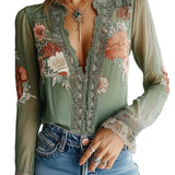 VICTORIA™ - BLUSA ROMANTICA