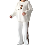 LURDES - CONJUNTO CASUAL FEMININO DE DUAS PEÇAS