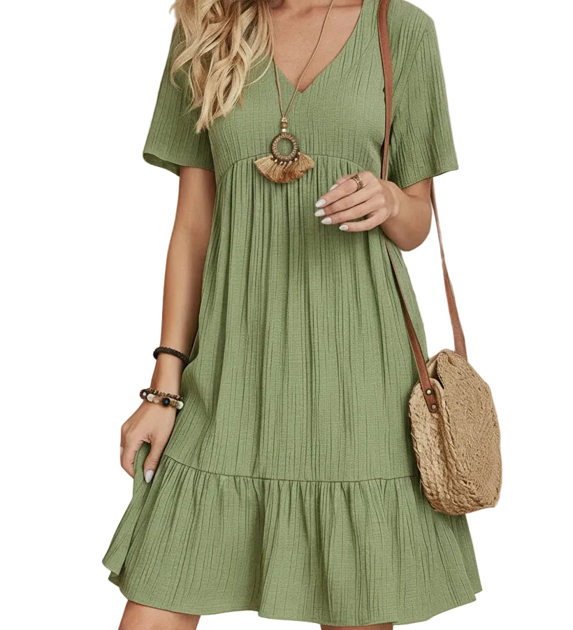 AMÉLIA™ - VESTIDO LEVE E ELEGANTE